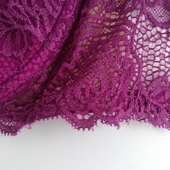 Victoria's Secret Very Sexy Lace Push-Up Without Padding Bra 38D Purple Pink - Picture 14 of 16